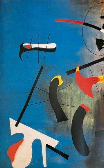 Joan Miro (1893-1983) - “Peinture (Composition), 1933”. - 80