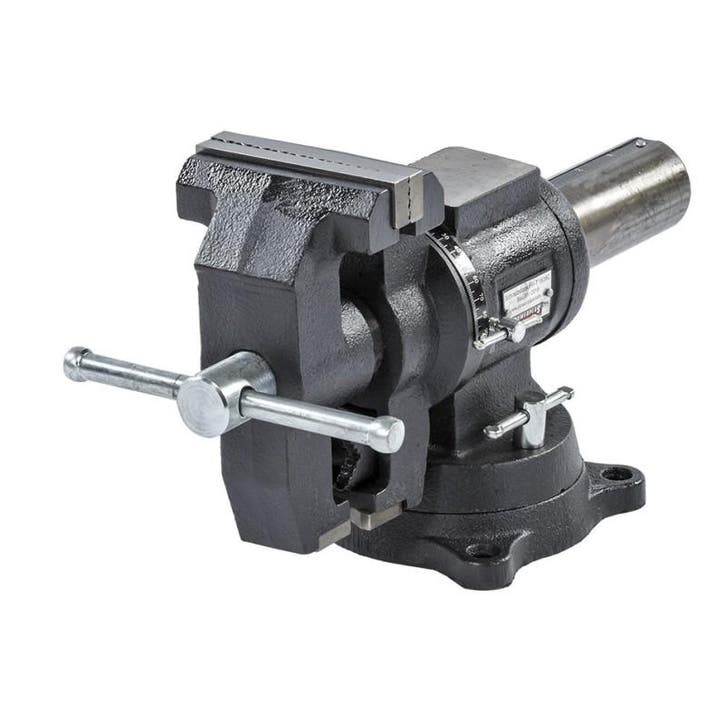 Multifunctionele bankschroef 100 mm. draaibare uitvoering, Doe-het-zelf en Bouw, Werkbanken, Ophalen of Verzenden