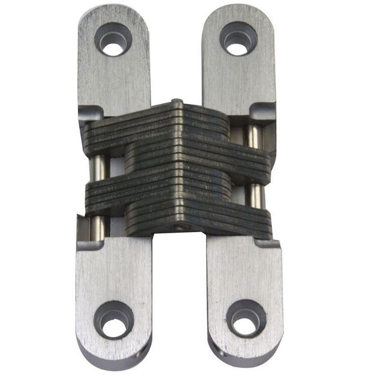 AMIG zamak verborgen scharnier met rvs veer 95x54 mm, Bricolage & Construction, Quincaillerie & Fixations