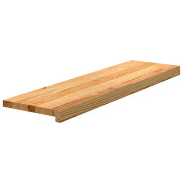 vidaXL Traptreden 12 st 90x25x2 cm massief eikenhout, Bricolage & Construction, Verzenden