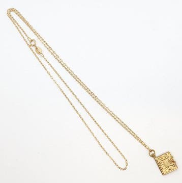 Ketting met hanger - 18 karaat Geel goud