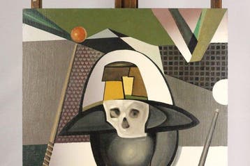 Emil Franz Karsten (1910-?) - Billard auf Frau Hélion, Antiquités & Art