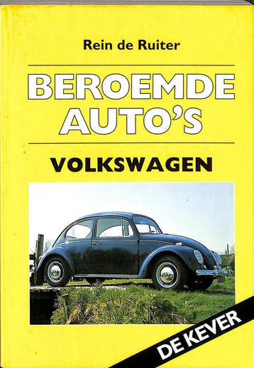 Volkswagen / Beroemde autos 9789060130155 R. de Ruiter, Verzenden, R. de Ruiter