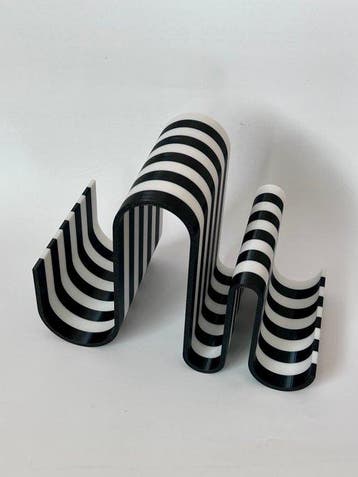 TiWo Design - Porte-revues - Space Age Wave Stand pour