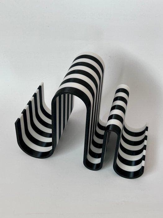TiWo Design - Porte-revues - Space Age Wave Stand pour, Antiquités & Art, Art | Objets design