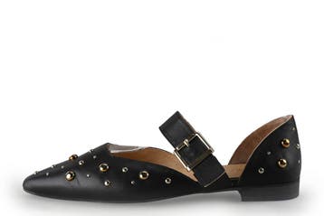 Babouche Ballerinas in maat 39 Zwart, Vêtements | Femmes, Verzenden, Ballerina's
