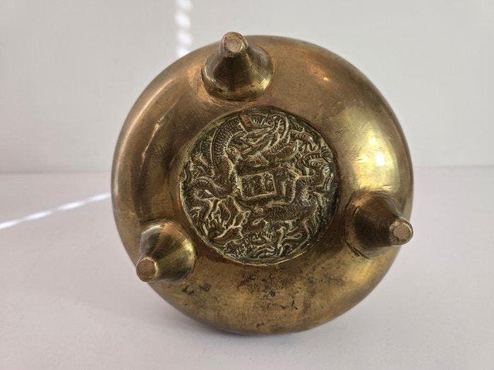 Brûleur dencens - Bronze, Antiquités & Art, Antiquités | Autres Antiquités