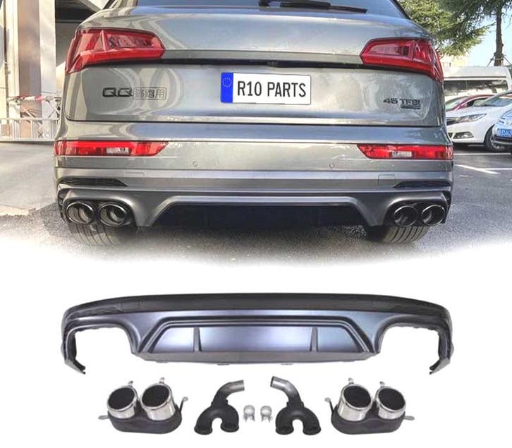 DIFFUSEUR AUDI Q5 S LINE 18-20 LOOK SQ5 + EMBOUTS DECHAPPEM, Autos : Pièces & Accessoires, Carrosserie & Tôlerie, Envoi
