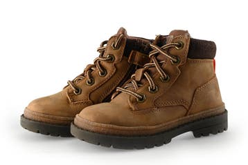 Nelson Veterboots Jongens in maat 23 Cognac, Verzenden, Jongen of Meisje, Schoenen, Zo goed als nieuw