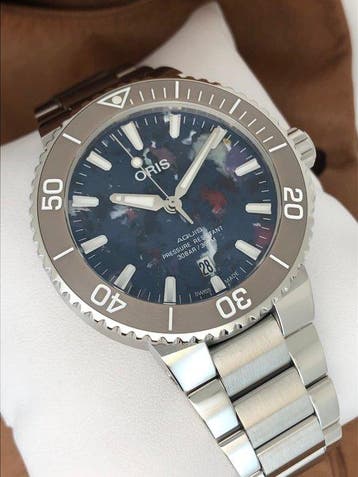 Oris - Aquis Date Upcycle Automatic - 01 733 7766 4150-Set -, Nieuw