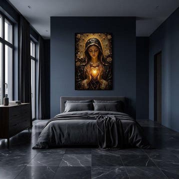 Yamila - Corazón Radiante: La Virgen en Kintsugi