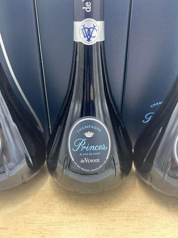 De Venoge, Cuvée Princes Brut - Champagne Blanc de Noirs - 3, Verzamelen, Nieuw