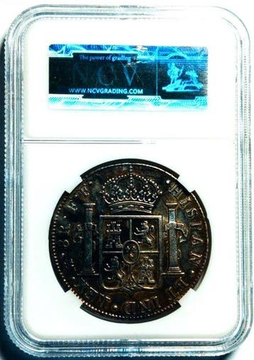 Spanje. Carlos III. 8 Reales 1780 Mexico FF