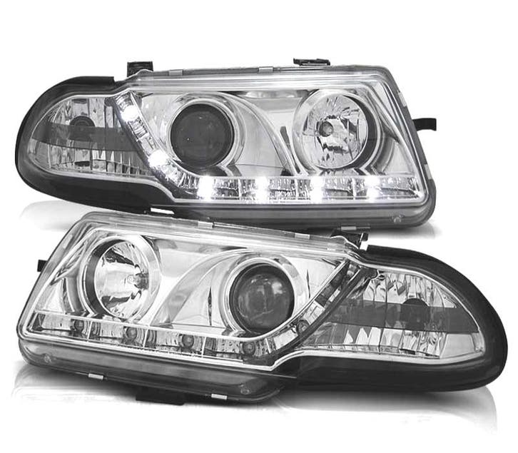 Phares Pour Opel Astra F 91-94 Daylight Chromé, Autos : Pièces & Accessoires, Éclairage, Envoi