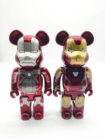 Medicom Toy - BE@RBRICK 400% MARVEL IRON MAN Mark 85 Battle