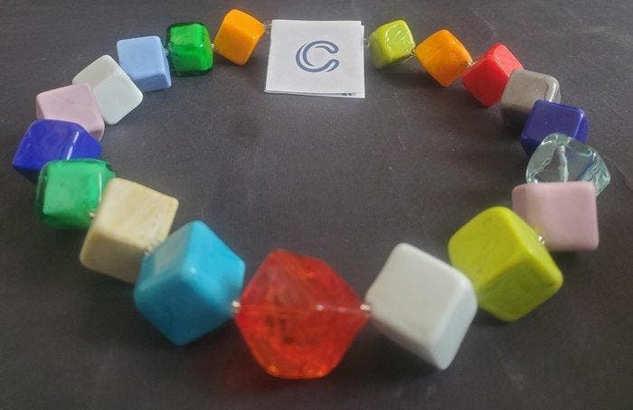 24 carats - Or jaune, Murano - Collier, Antiquités & Art, Art | Objets design