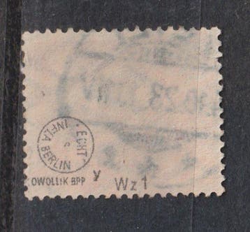 Allemagne 1923 - Empire allemand Service No. D 95 Y sceau, Gestempeld