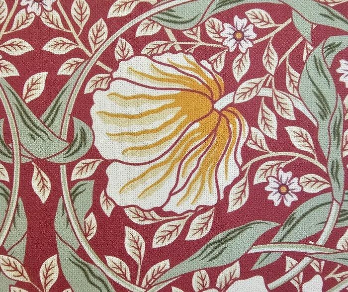 Stof Pimpernel William Morris Art Nouveau Beperkte oplage-, Antiquités & Art, Tapis & Textile