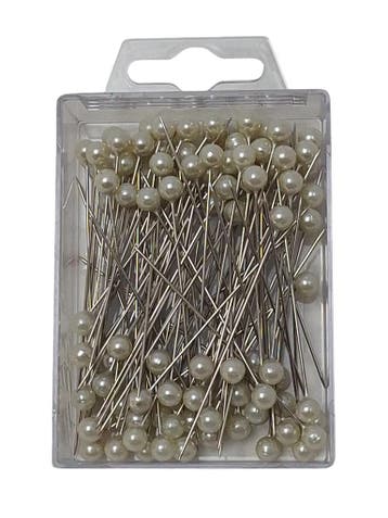 Parelspelden WM 28 Wit 6 mm doosje 100 stuks, Nieuw