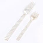 Georg Jensen - Vorken - Model Bernadotte - Fourchette (2), Antiquités & Art