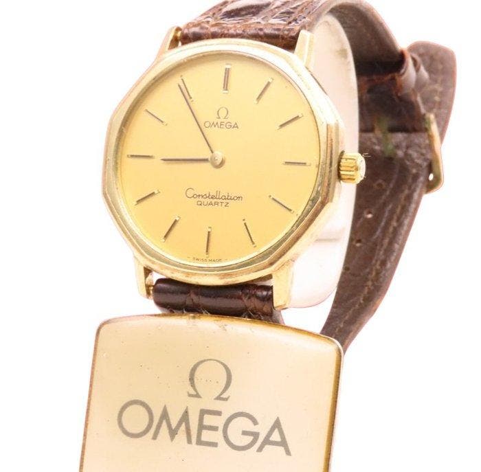 Omega - Constellation Quartz 10K GOLD FLLED Mens Watch -, Bijoux, Sacs & Beauté, Montres | Hommes