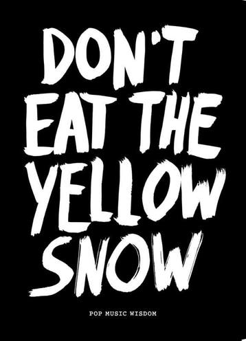 Dont eat the yellow snow 9789063692889 Marcus Kraft, Verzenden, Marcus Kraft