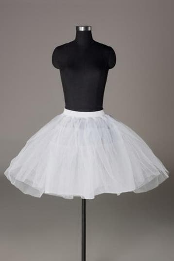 Witte Petticoat Tule Rok Tutu Rokje Onderrok Wit XS S M Stea, Ophalen of Verzenden, Nieuw