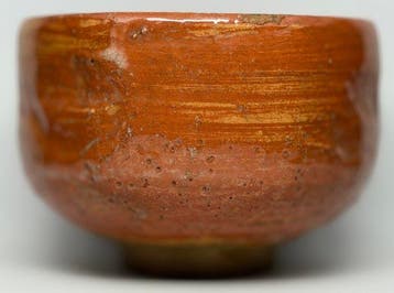 Raku-yaki - Bol à thé - Céramique, Antiek en Kunst