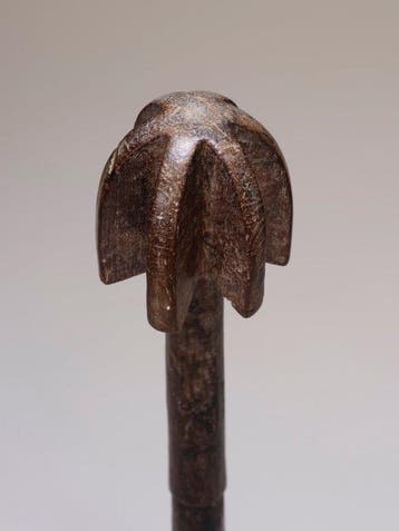 Borana houten roerstaaf – Ethiopië / Kenia – hout (Zonder, Antiek en Kunst