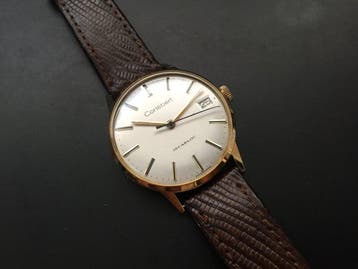 Cortébert - Incabloc Date Dress Watch - Zonder minimumprijs, Handtassen en Accessoires, Nieuw