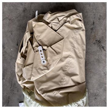 Bieden: Sessa Marine suede softop beige -, Watersport en Boten, Ophalen of Verzenden, Nieuw