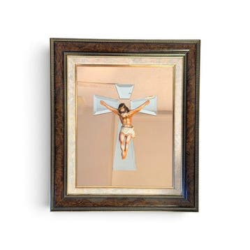 Crucifix - Kristal, Keramiek - 1990-2000 - Spel der spiegels