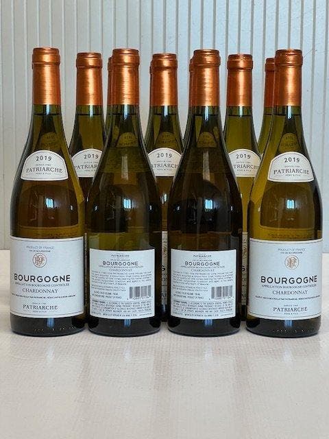 2019 Patriarche. Bourgogne Chardonnay - Bourgogne - 12, Collections, Vins