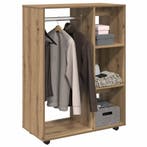 vidaXL Kledingkast 80x40x110 cm bewerkt hout artisanaal, Verzenden, Nieuw