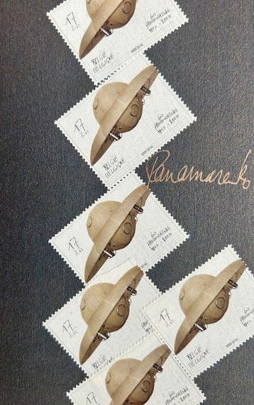 Panamarenko (1940-2019) - Modèle jouet de lEspace - Collage