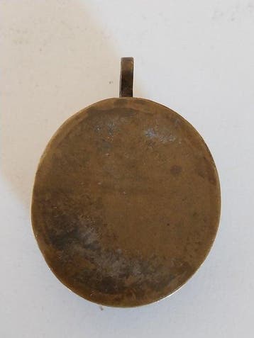 Relikwie - Brons, Glas, Hout, Textiel - 1850-1900