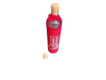 Veiling - Amanprana Eco Respekt Fles Rood, Sport en Fitness, Drinkbussen, Nieuw