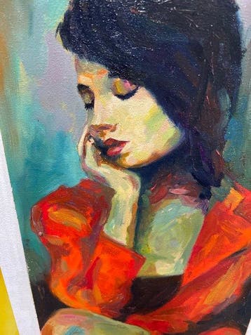 Leandro Olano - Introspección en rojo