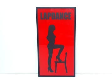Lichtbord - Amsterdam Red-lights District Lapdance