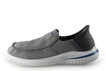 Skechers Instappers in maat 43 Grijs, Verzenden, Overige typen