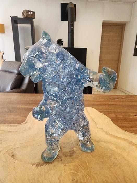 Richard Orlinski (1966) - Bear Bubble, Antiquités & Art, Art | Objets design