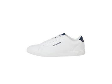 Veiling - Jack &amp; Jones Boss Sneaker Wit/Navy - 41, Nieuw