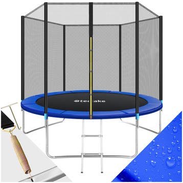Trampoline Garfunky met veiligheidsnet - 305 cm, Verzenden