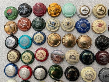 Collection thématique - 225 Capsules de Champagne Lettre R