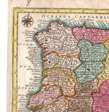 Spagna e Portogallo - Spanje en Portugal; Seutter, Georg, Nieuw