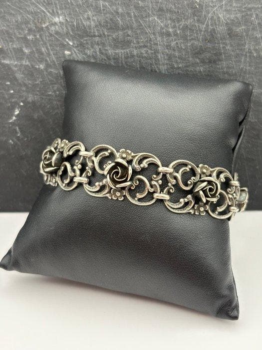Zilver - Armband - Roos, Schoonhoven, Bijoux, Sacs & Beauté, Bracelets