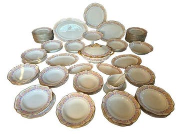 KPM - Service de table (70) - Frédérique - Porcelaine -