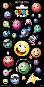 Emojis Stickers Gekleurd, Verzenden, Nieuw