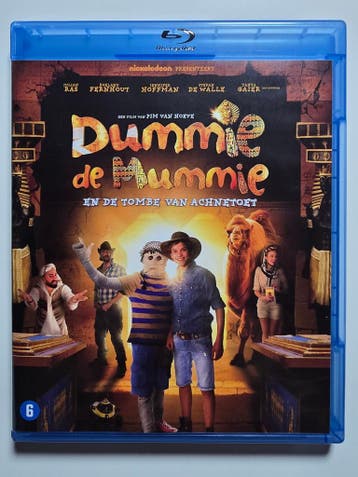 DUMMIE DE MUMMIE EN DE TOMBE VAN ACHNETOET (BLURAY), Gebruikt