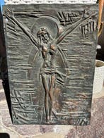 Giuseppe Marinucci - sculptuur, Crocifissione - 41.5 cm -